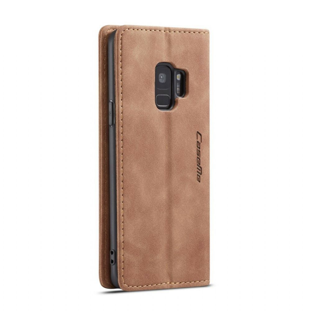 Bescherming Hoesje voor Samsung Galaxy S9 Folio-hoesje Caseme Kunstleer