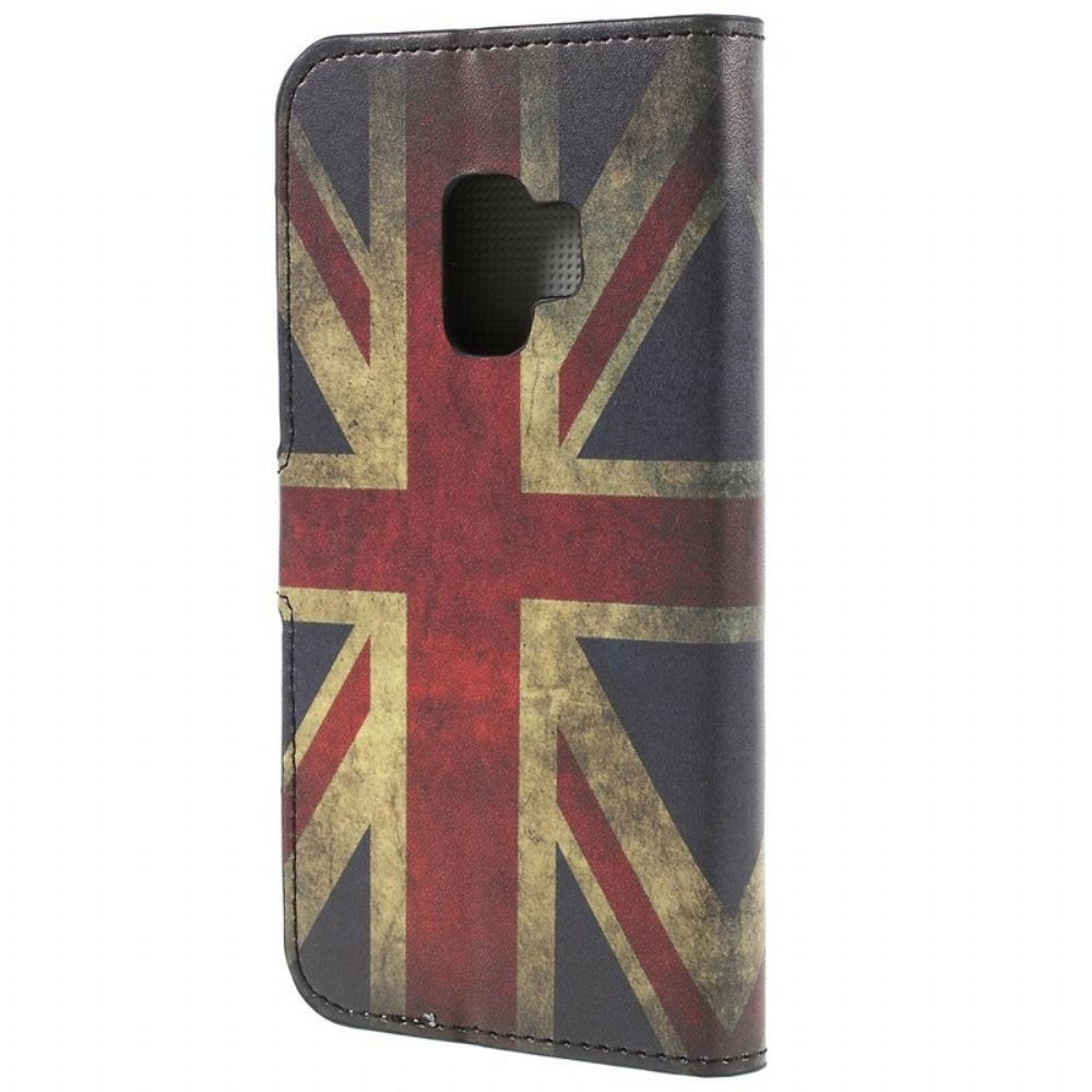 Flip Case voor Samsung Galaxy S9 Engeland Vlag