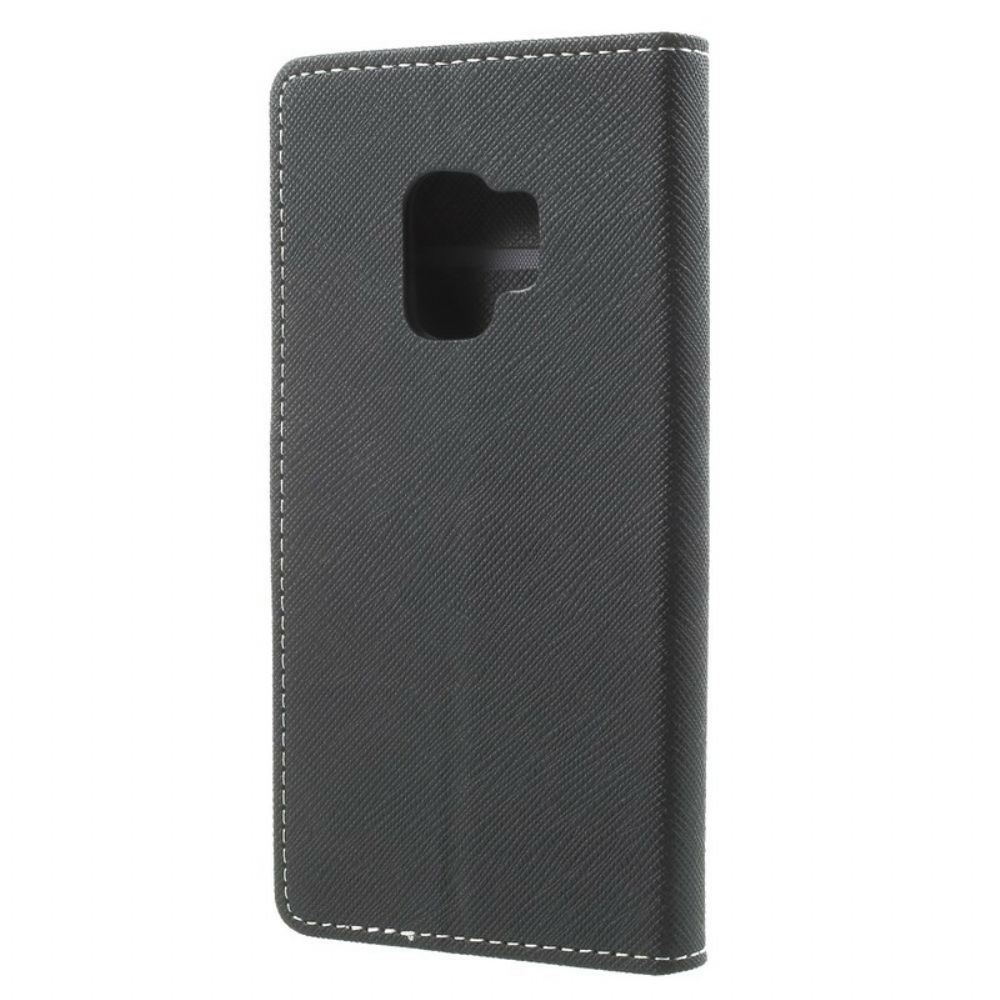 Flip Case voor Samsung Galaxy S9 Luipaard