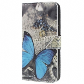 Folio-hoesje voor Samsung Galaxy S9 Blauwe Vlinder