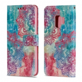 Folio-hoesje voor Samsung Galaxy S9 Lotus