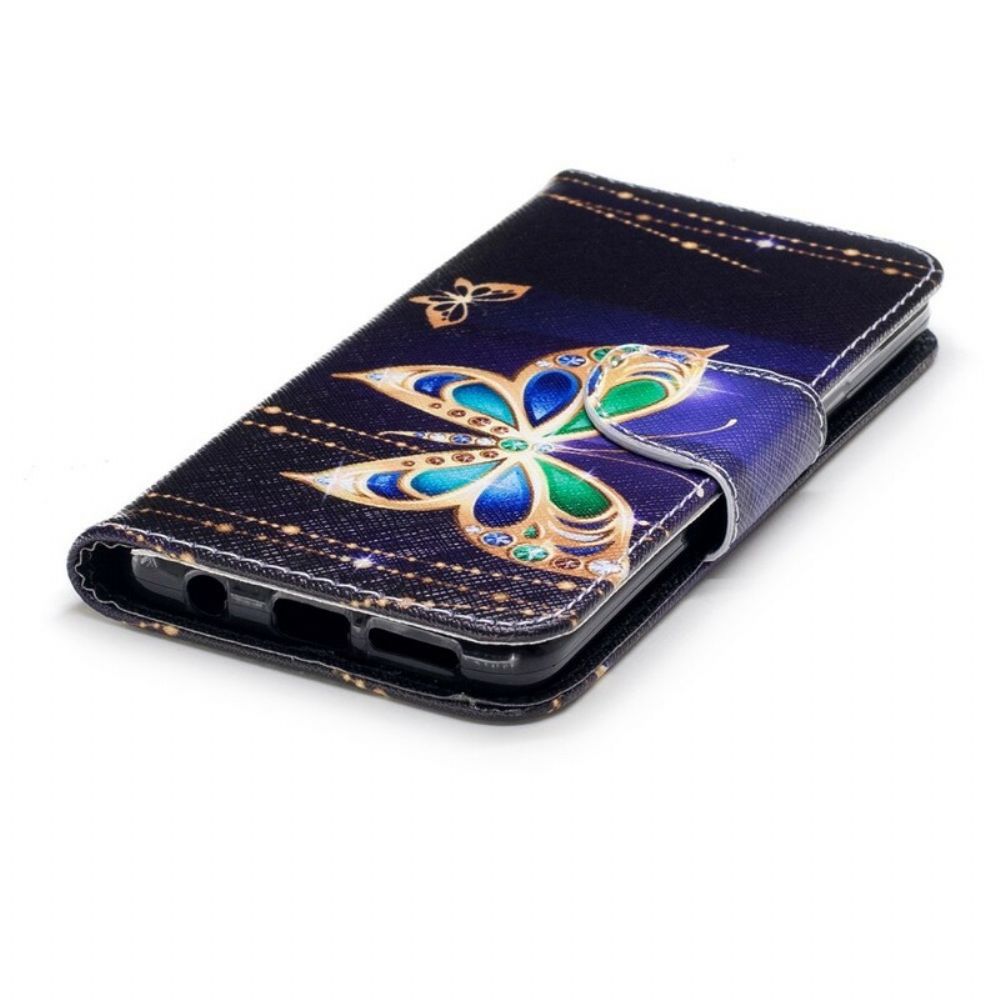 Folio-hoesje voor Samsung Galaxy S9 Magische Vlinder