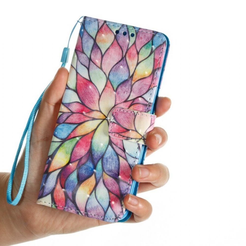 Leren Hoesje voor Samsung Galaxy S9 Optische Kleur