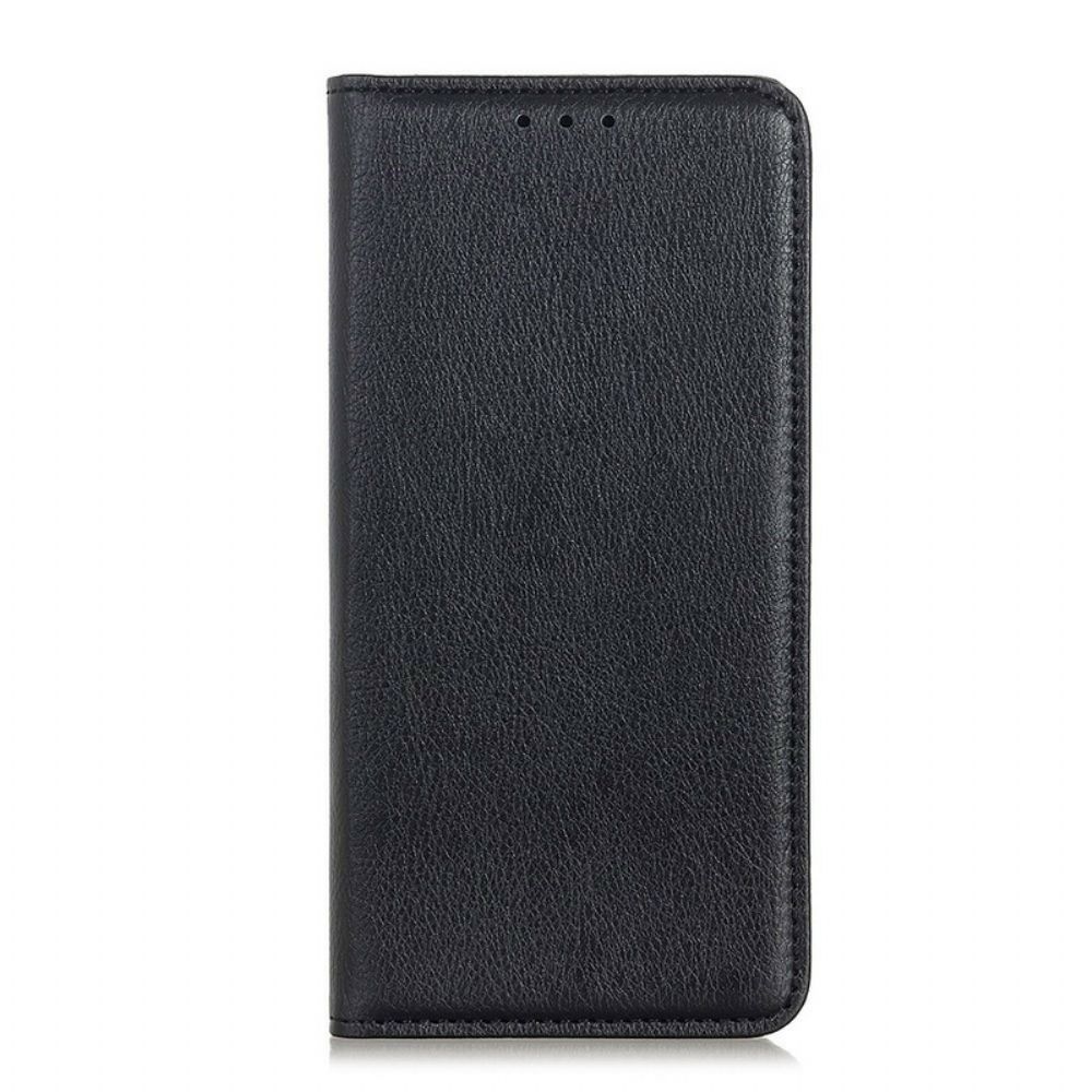 Bescherming Hoesje voor Oppo Find X2 Pro Folio-hoesje Elegance Split Litchi Leer