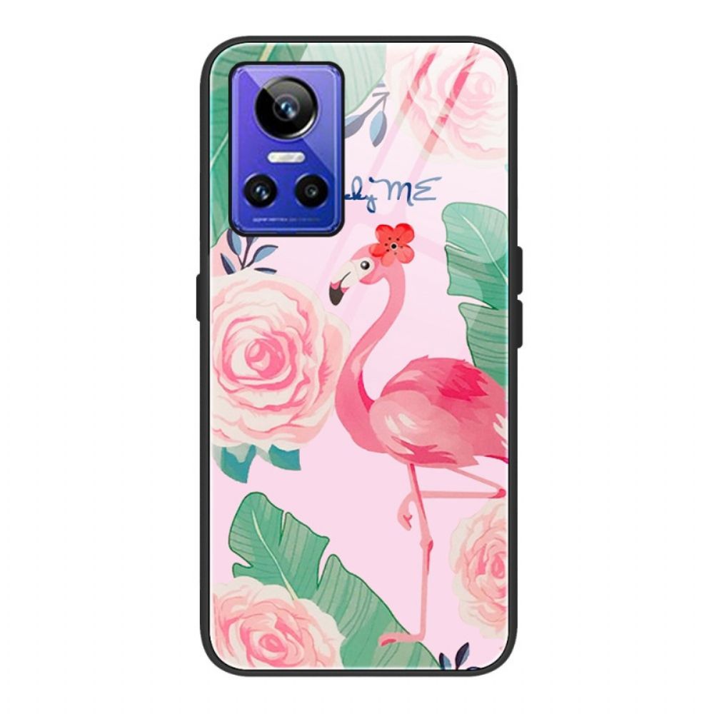 Hoesje voor Realme GT Neo 3 Roze Flamingo