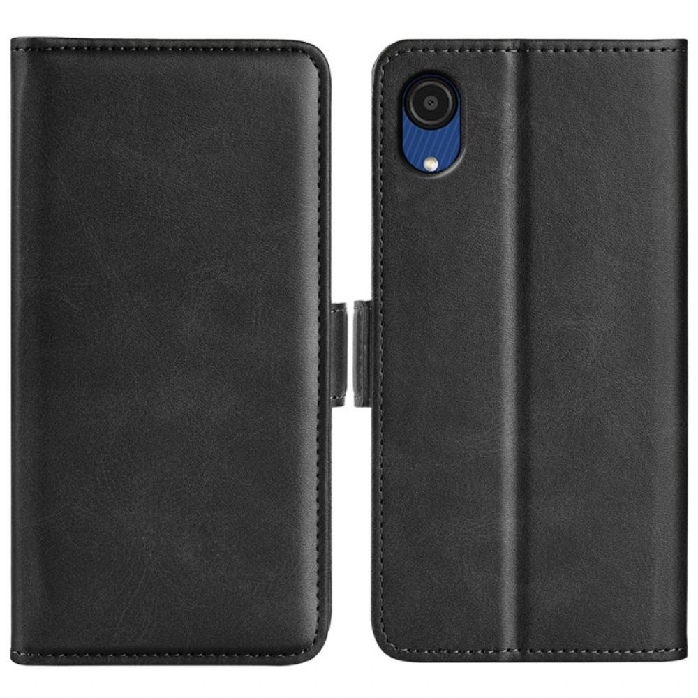 Folio-hoesje voor Samsung Galaxy A03 Core Flip Case Dubbele Klep