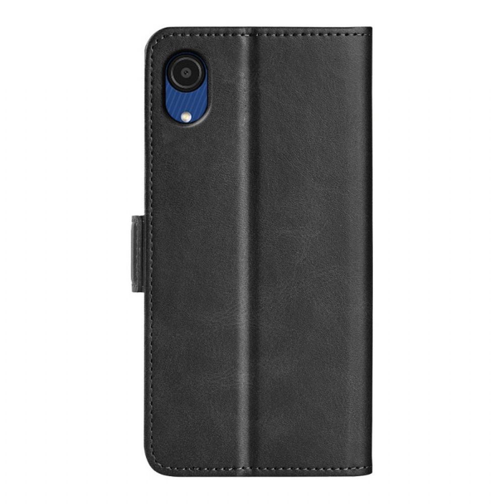 Folio-hoesje voor Samsung Galaxy A03 Core Flip Case Dubbele Klep