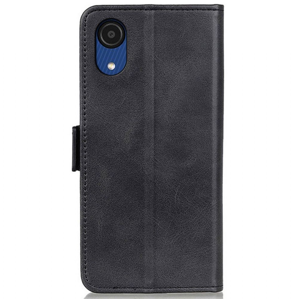 Folio-hoesje voor Samsung Galaxy A03 Core Flip Case Dubbele Klep