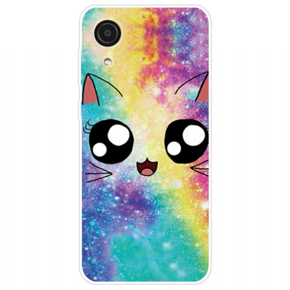 Hoesje voor Samsung Galaxy A03 Core Cartoon Kat