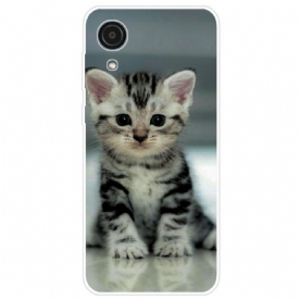 Hoesje voor Samsung Galaxy A03 Core Kitten Kitten