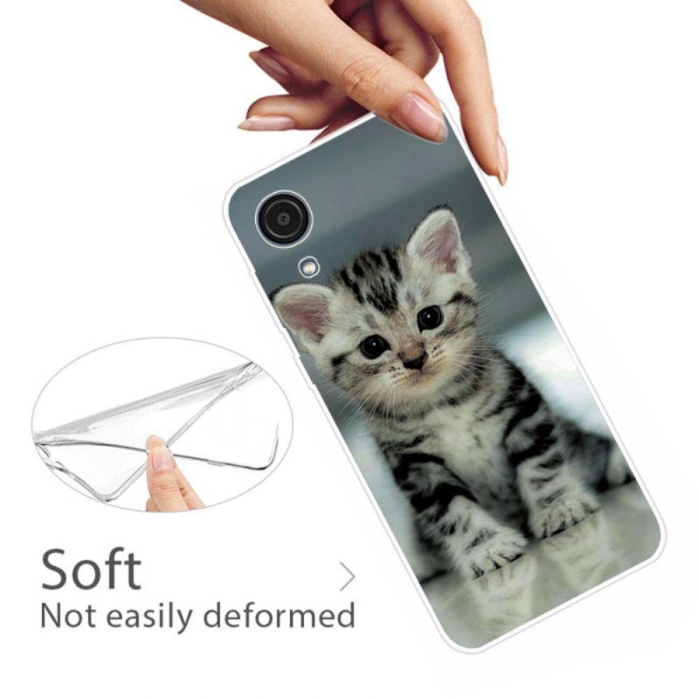 Hoesje voor Samsung Galaxy A03 Core Kitten Kitten