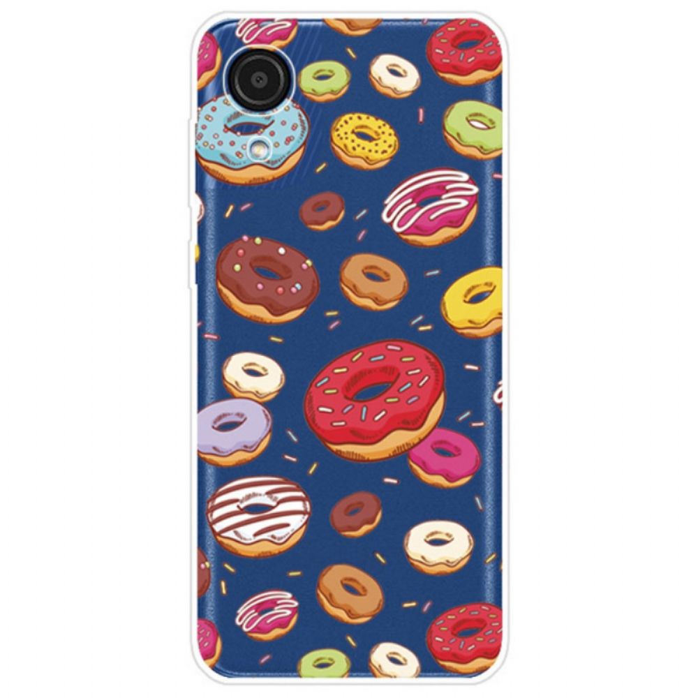 Hoesje voor Samsung Galaxy A03 Core Liefde Donuts