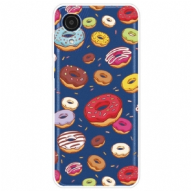 Hoesje voor Samsung Galaxy A03 Core Liefde Donuts