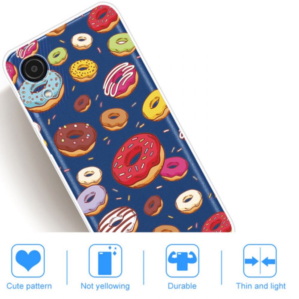 Hoesje voor Samsung Galaxy A03 Core Liefde Donuts