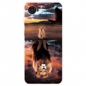 Hoesje voor Samsung Galaxy A03 Core Lion Cub Dream