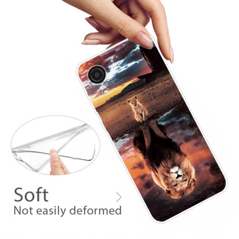 Hoesje voor Samsung Galaxy A03 Core Lion Cub Dream