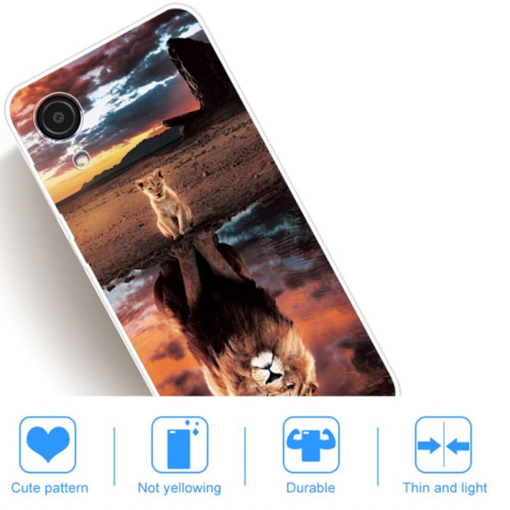 Hoesje voor Samsung Galaxy A03 Core Lion Cub Dream