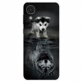 Hoesje voor Samsung Galaxy A03 Core Puppy Dream