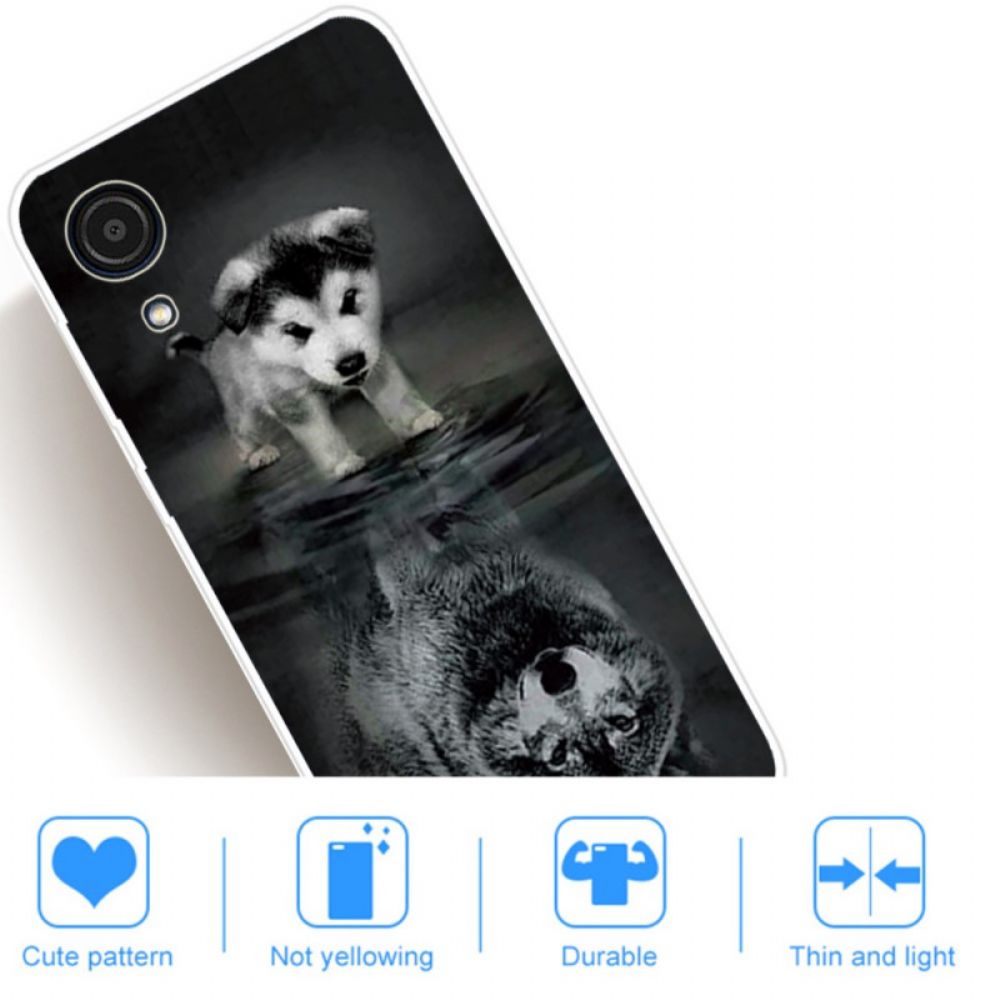 Hoesje voor Samsung Galaxy A03 Core Puppy Dream