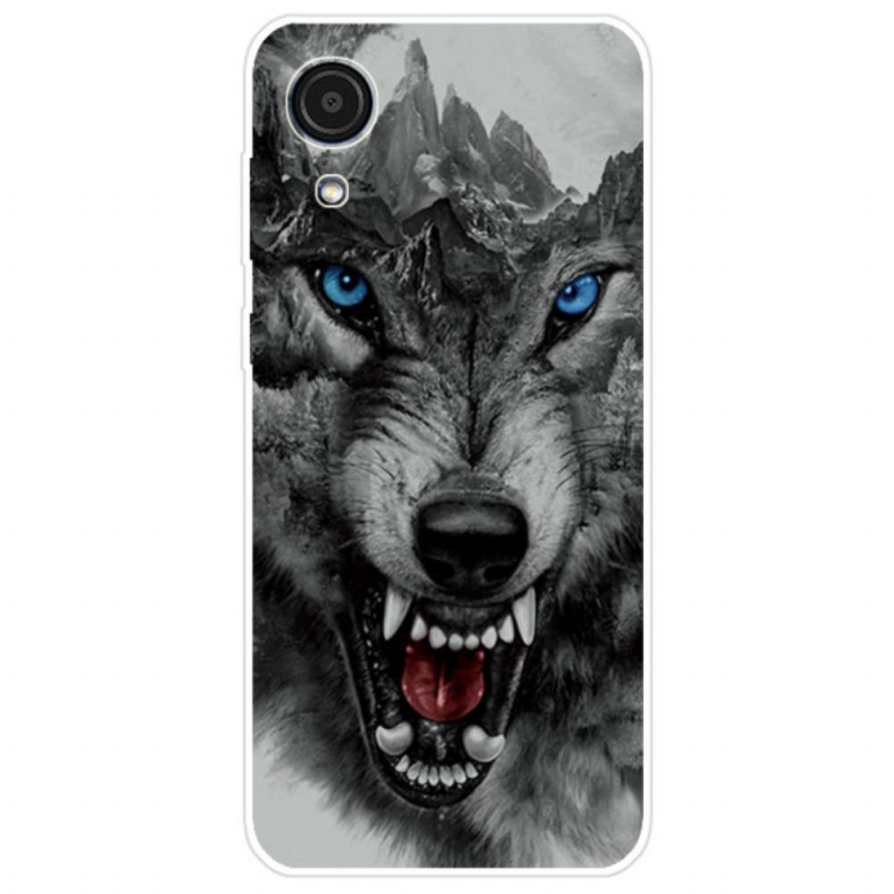 Hoesje voor Samsung Galaxy A03 Core Sublieme Wolf