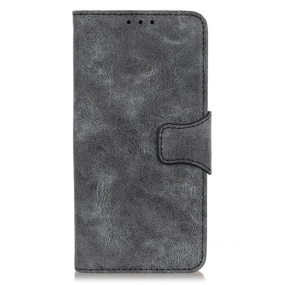 Leren Hoesje voor Samsung Galaxy A03 Core Vintage Splitleer