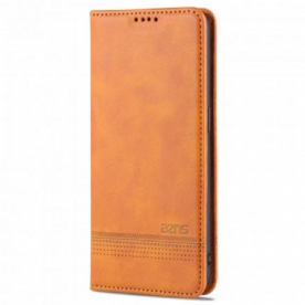 Bescherming Hoesje voor Oppo Reno 6 5G Folio-hoesje Azns Lederen Stijl