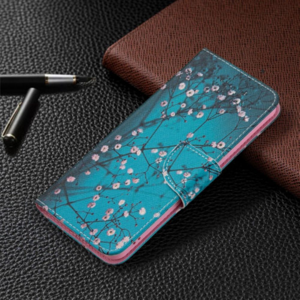 Flip Case voor Oppo Reno 6 5G Bloeiende Takken