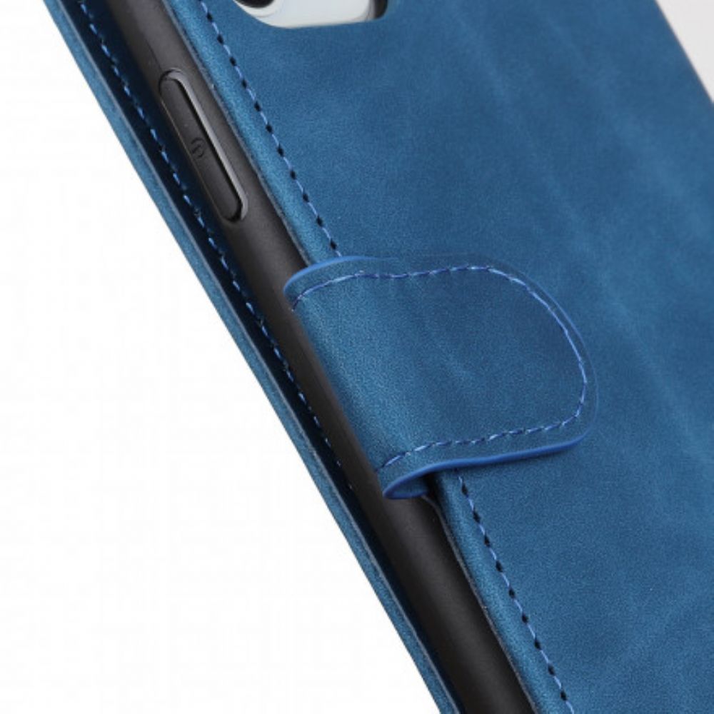 Flip Case voor Oppo Reno 6 5G Vintage Leereffect Khazneh