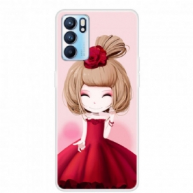 Hoesje voor Oppo Reno 6 5G Manga Dame