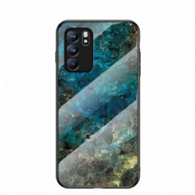 Hoesje voor Oppo Reno 6 5G Premium Kleuren Gehard Glas