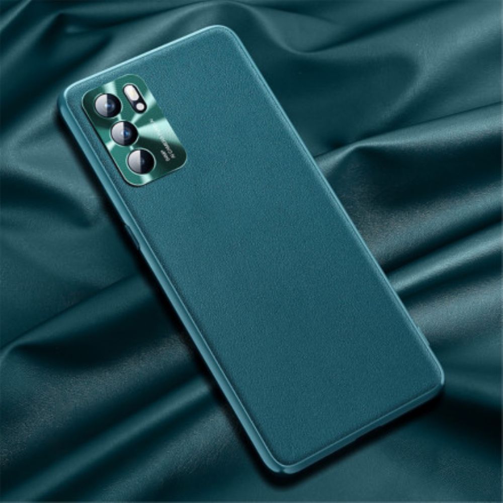 Hoesje voor Oppo Reno 6 5G Prestige Leereffect