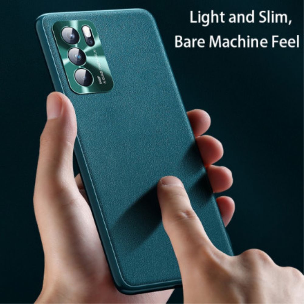 Hoesje voor Oppo Reno 6 5G Prestige Leereffect