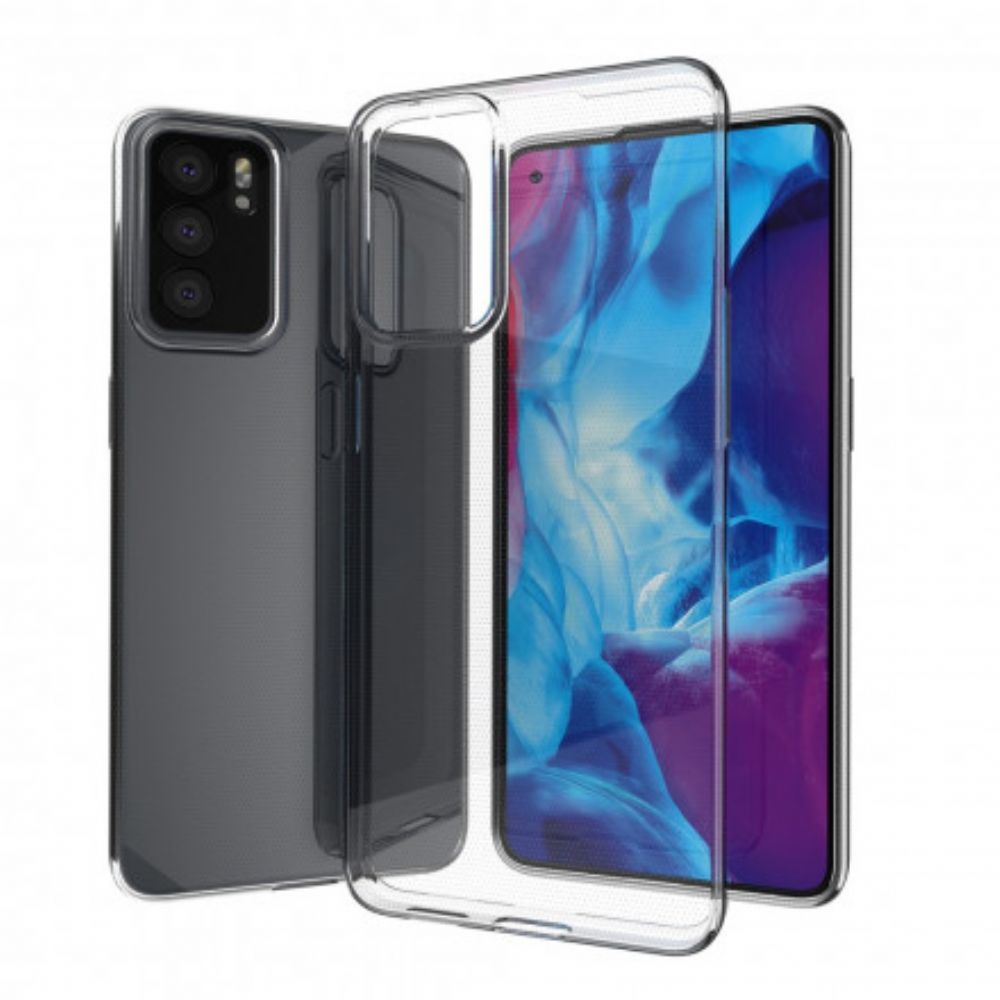 Hoesje voor Oppo Reno 6 5G Transparant Flexibel