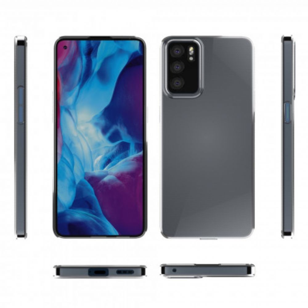 Hoesje voor Oppo Reno 6 5G Transparant Flexibel