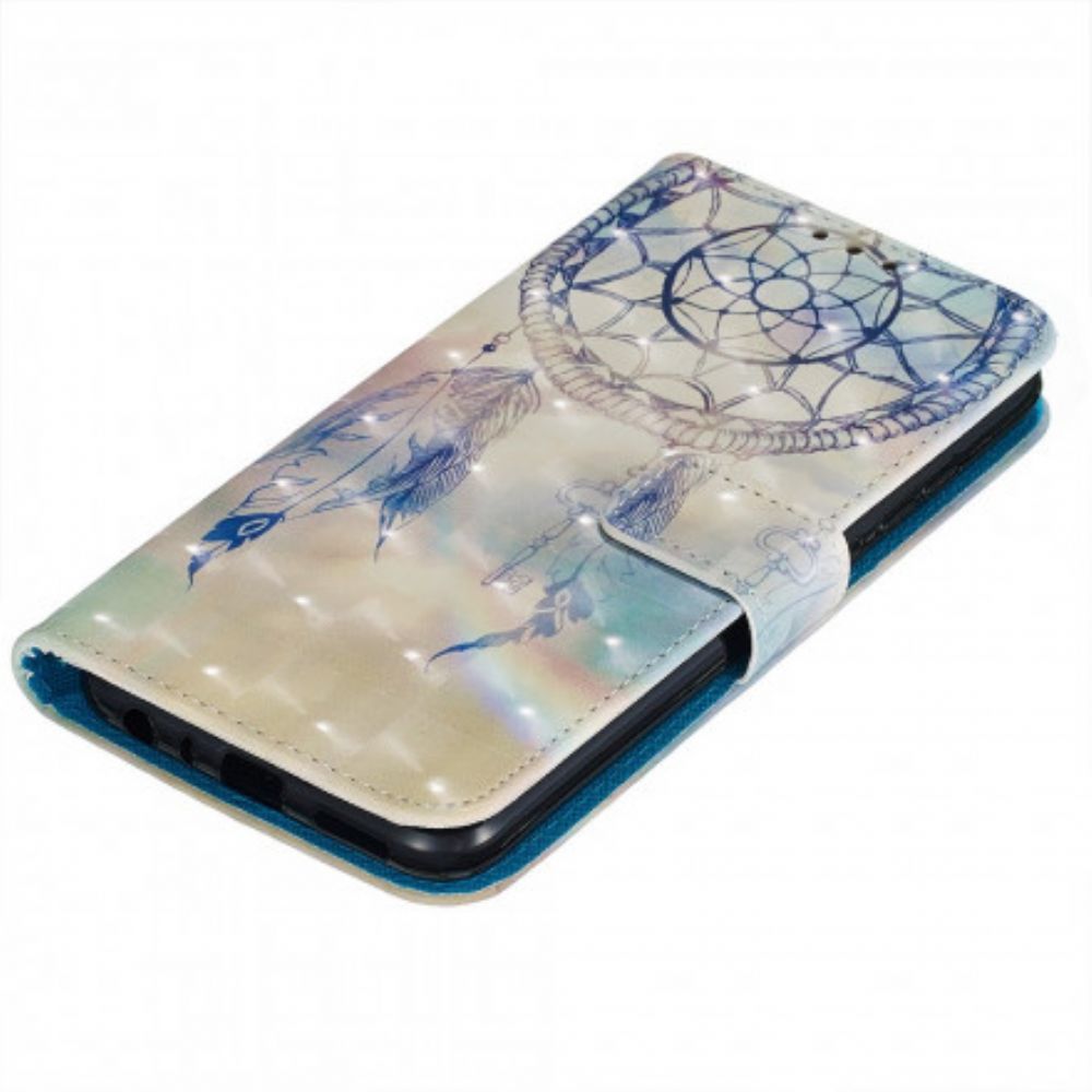 Folio-hoesje voor Xiaomi Redmi Note 8T Aquarel Dromenvanger