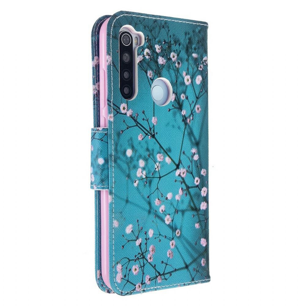 Folio-hoesje voor Xiaomi Redmi Note 8T Bloeiende Boom