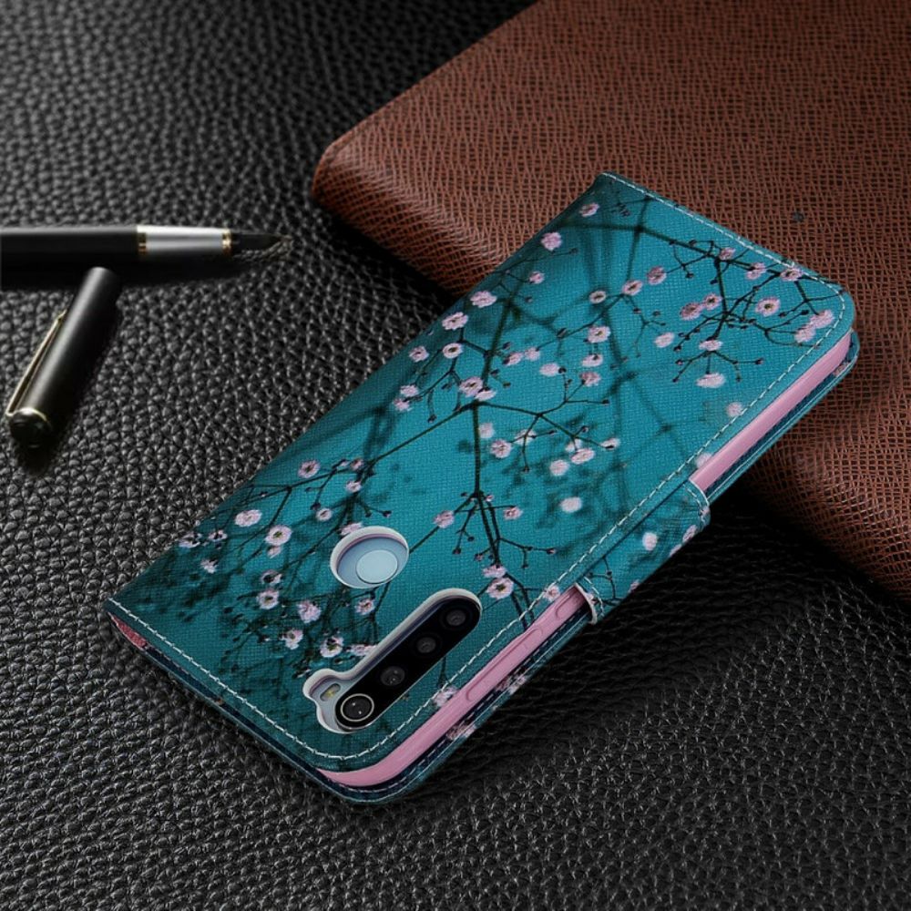 Folio-hoesje voor Xiaomi Redmi Note 8T Bloeiende Boom