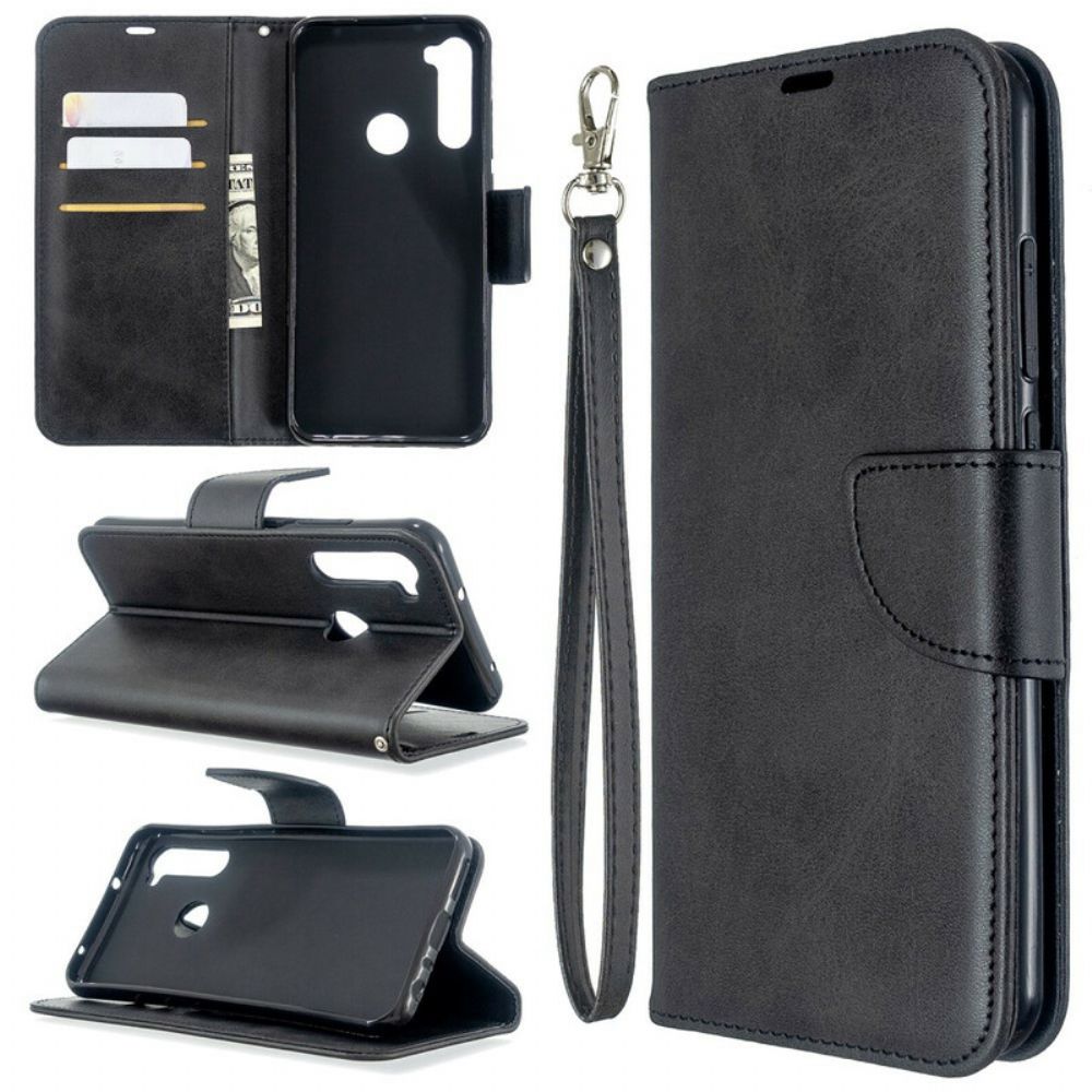 Folio-hoesje voor Xiaomi Redmi Note 8T Flip Case Gladde Schuine Klep