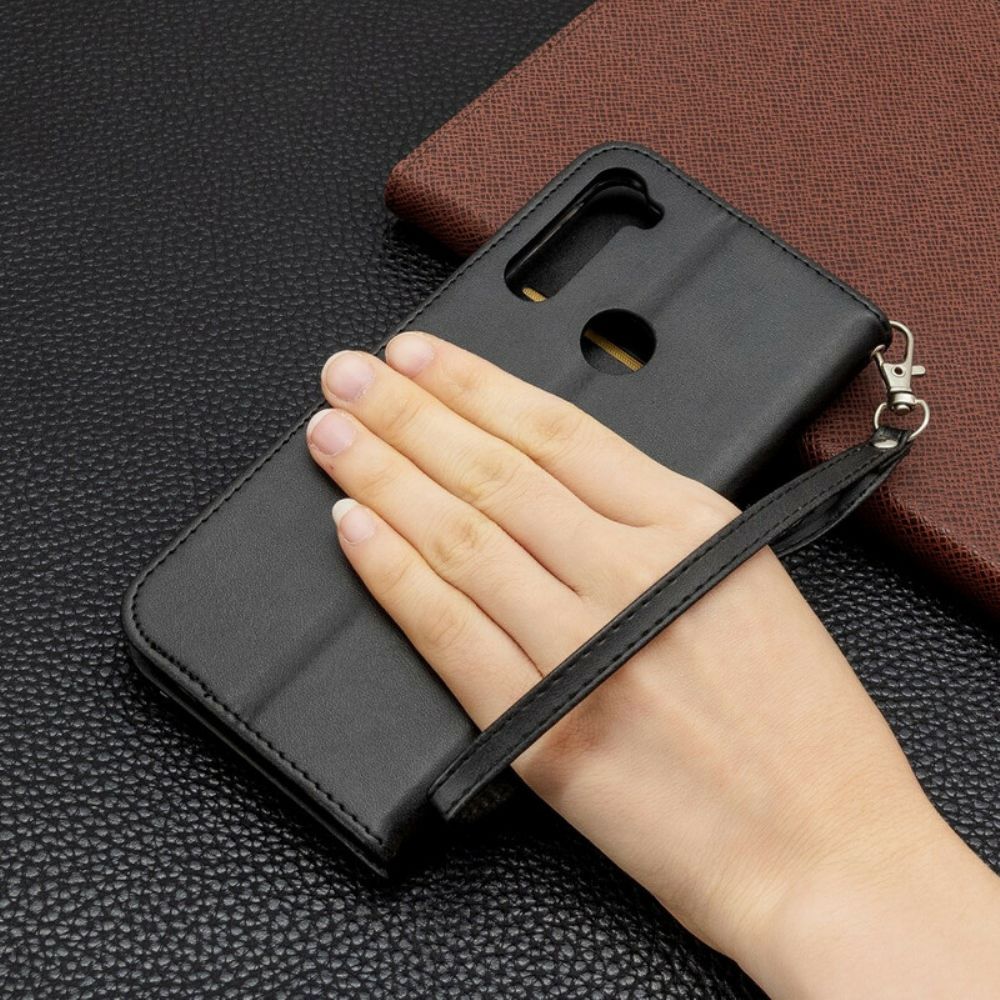 Folio-hoesje voor Xiaomi Redmi Note 8T Flip Case Gladde Schuine Klep