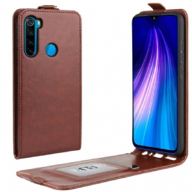 Folio-hoesje voor Xiaomi Redmi Note 8T Flip Case Opvouwbaar Leereffect