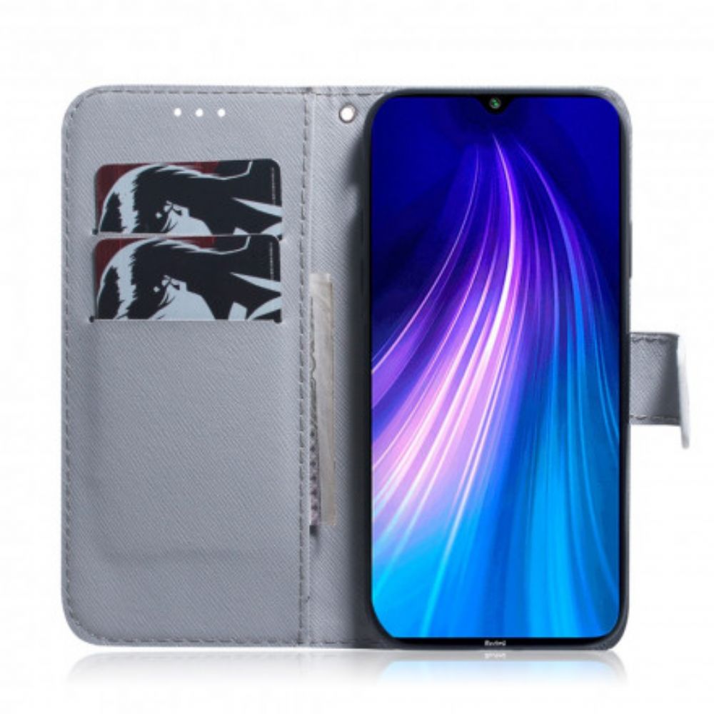 Folio-hoesje voor Xiaomi Redmi Note 8T Hondsblik