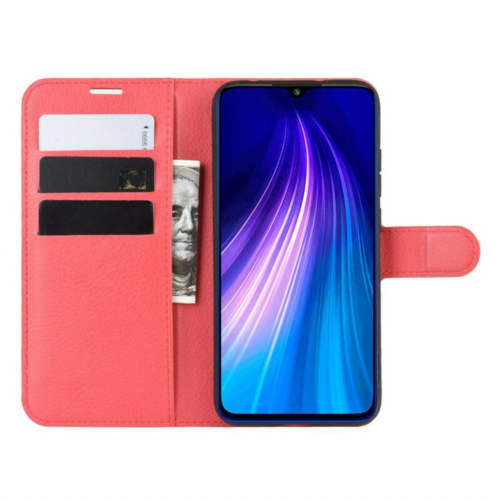 Folio-hoesje voor Xiaomi Redmi Note 8T Klassiek