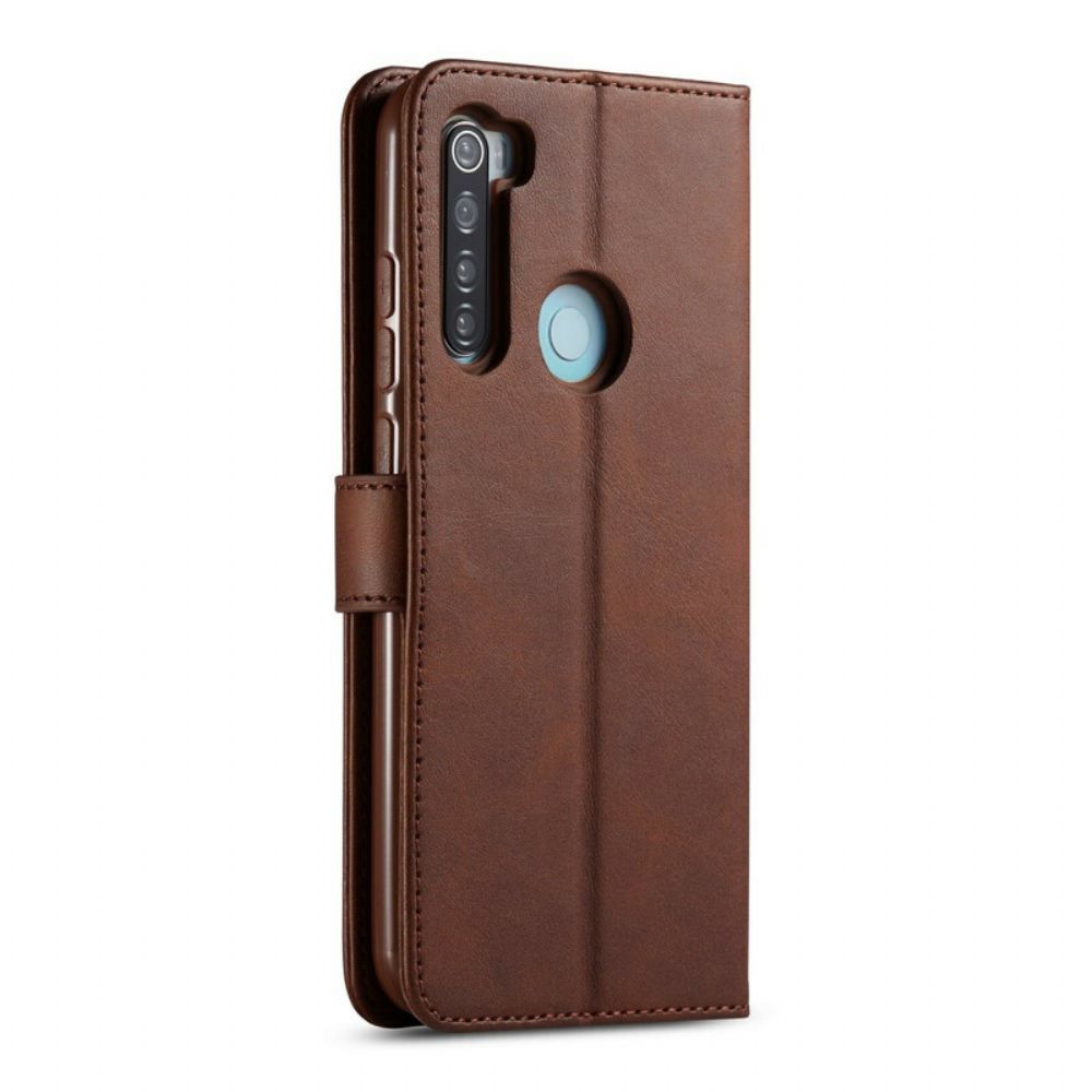 Folio-hoesje voor Xiaomi Redmi Note 8T Lc.imeeke Leereffect