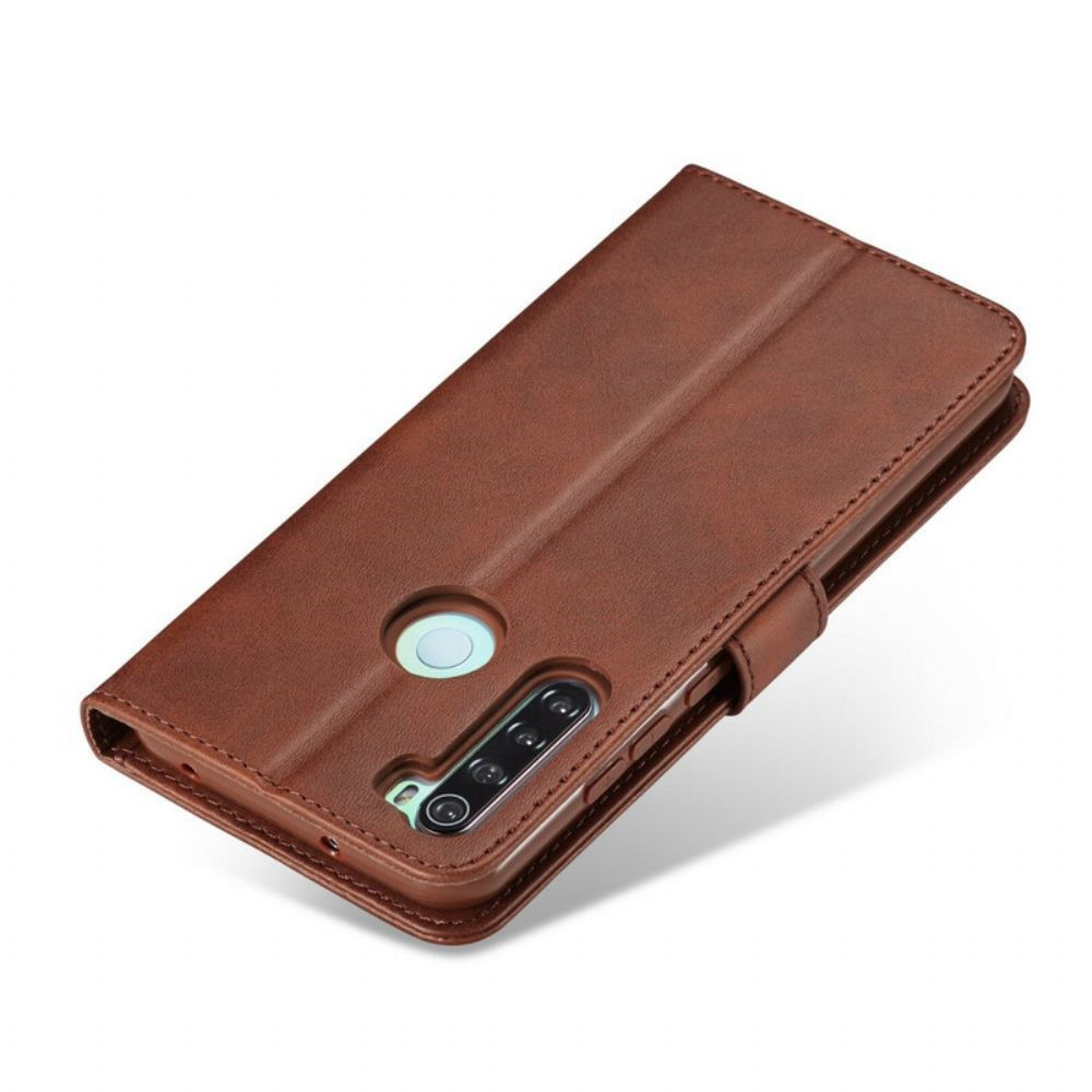 Folio-hoesje voor Xiaomi Redmi Note 8T Lc.imeeke Leereffect