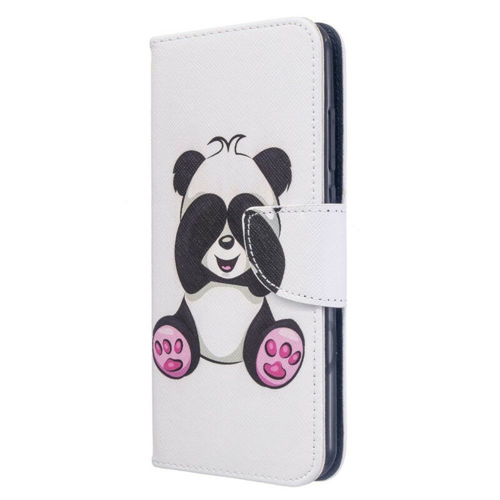 Folio-hoesje voor Xiaomi Redmi Note 8T Pandaplezier