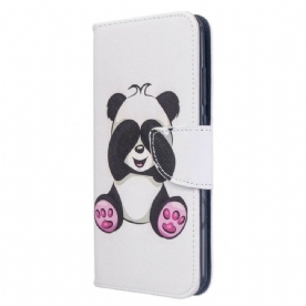 Folio-hoesje voor Xiaomi Redmi Note 8T Pandaplezier