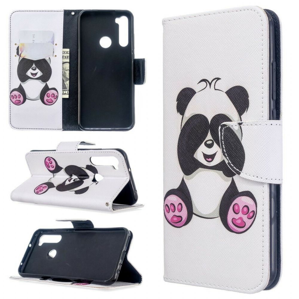 Folio-hoesje voor Xiaomi Redmi Note 8T Pandaplezier