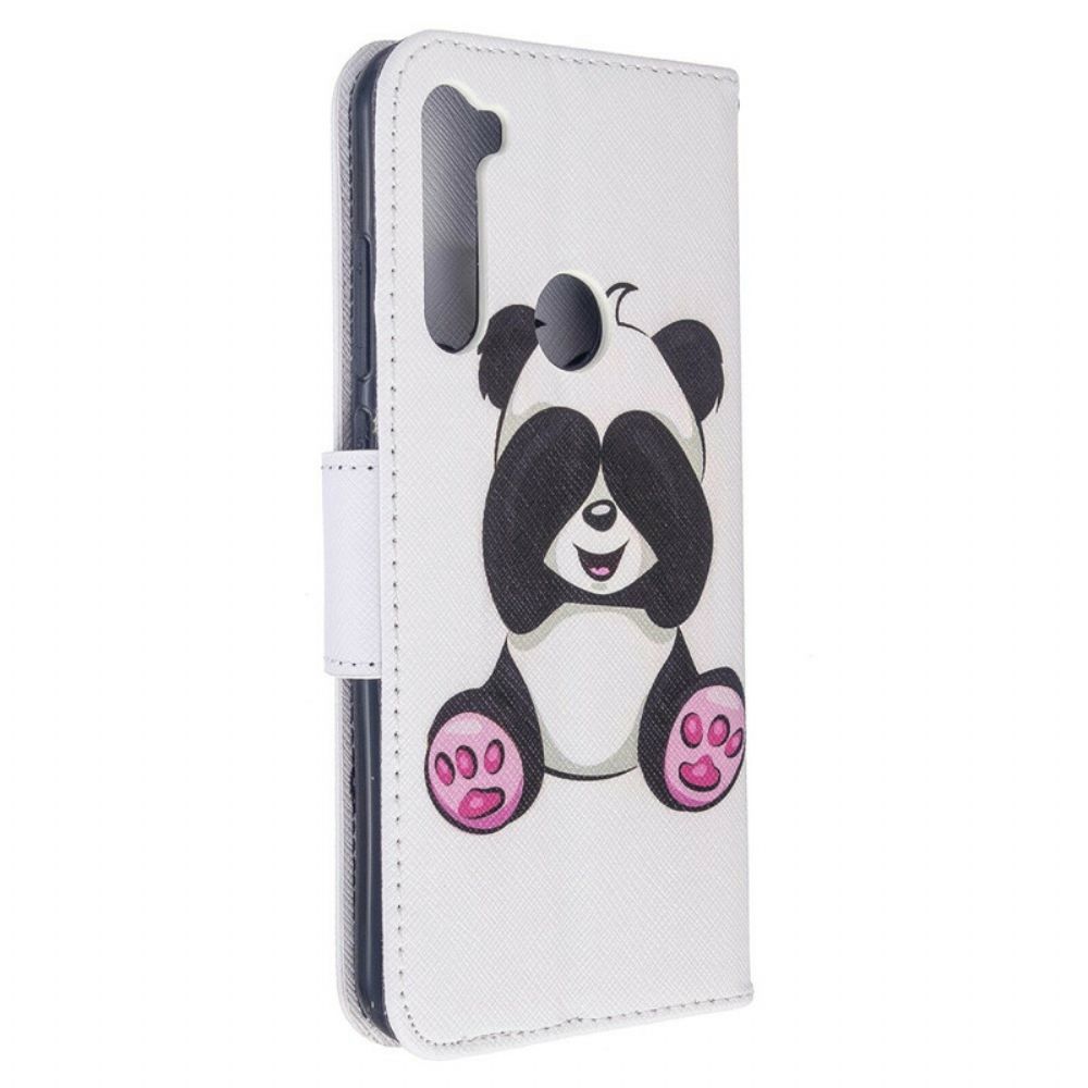 Folio-hoesje voor Xiaomi Redmi Note 8T Pandaplezier