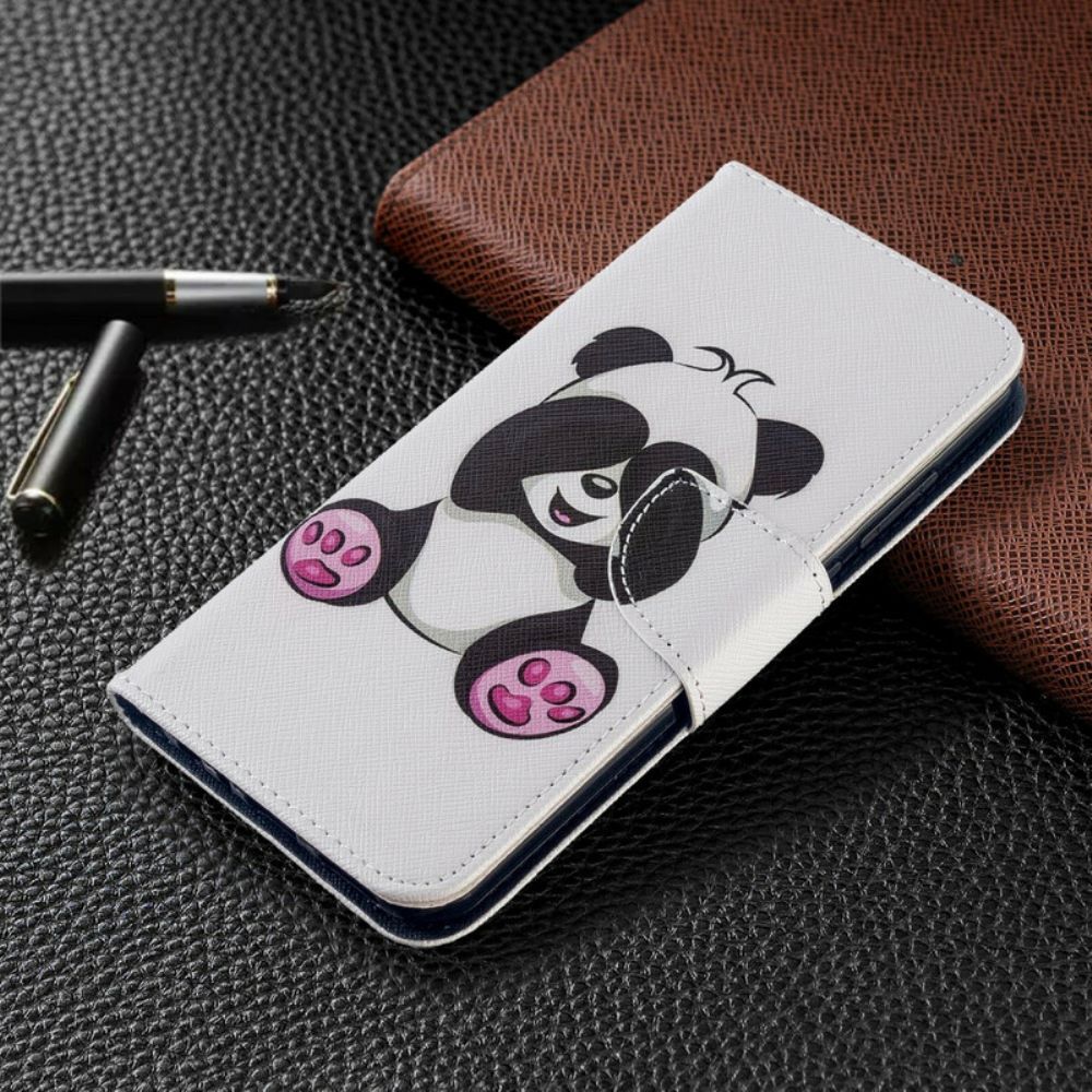 Folio-hoesje voor Xiaomi Redmi Note 8T Pandaplezier