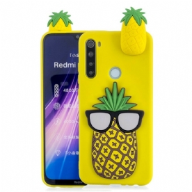 Hoesje voor Xiaomi Redmi Note 8T 3d Ananas